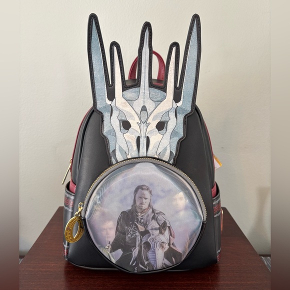 Loungefly Lord of The Rings Sauron mini backpack - Picture 1 of 8